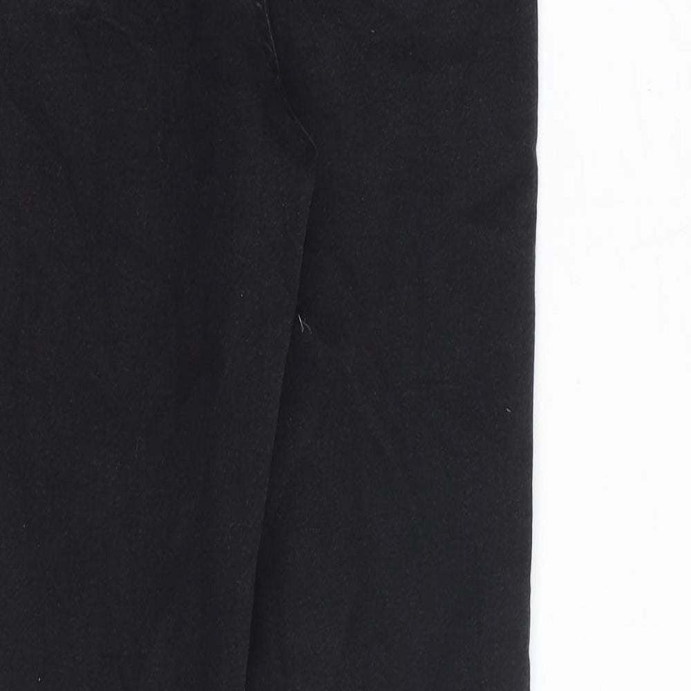 Marks and Spencer Womens Black Cotton Jegging Jeans Size 10 Regular