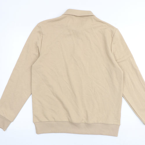 ASOS Mens Brown Cotton Pullover Sweatshirt Size M