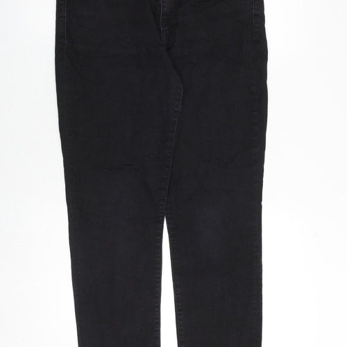 Gap Womens Black Cotton Skinny Jeans Size 30 in Regular Zip