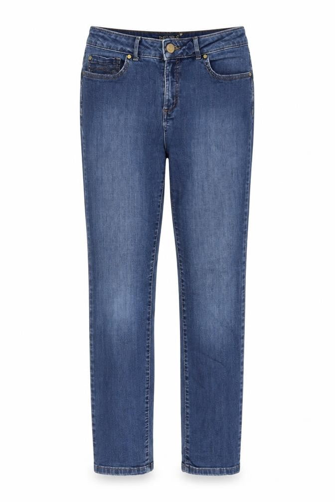 Per Una Womens Blue Cotton Skinny Jeans Size 30 in Regular Zip
