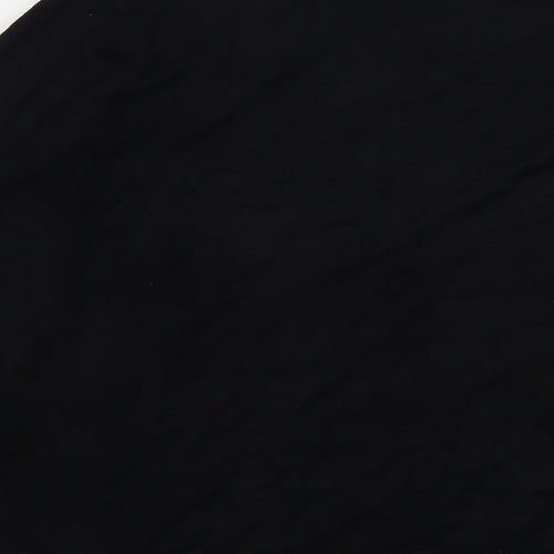Marks and Spencer Womens Black Round Neck Acrylic Pullover Jumper Size 16