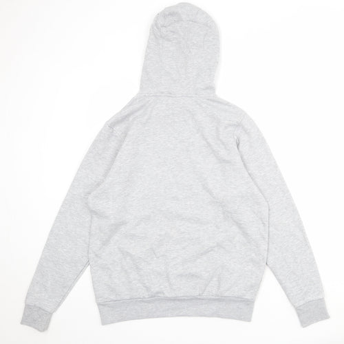 Slazenger Womens Grey Polyester Pullover Hoodie Size XS Pullover
