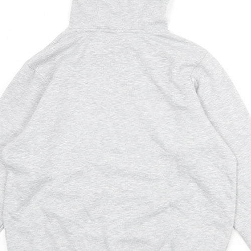 Slazenger Womens Grey Polyester Pullover Hoodie Size XS Pullover