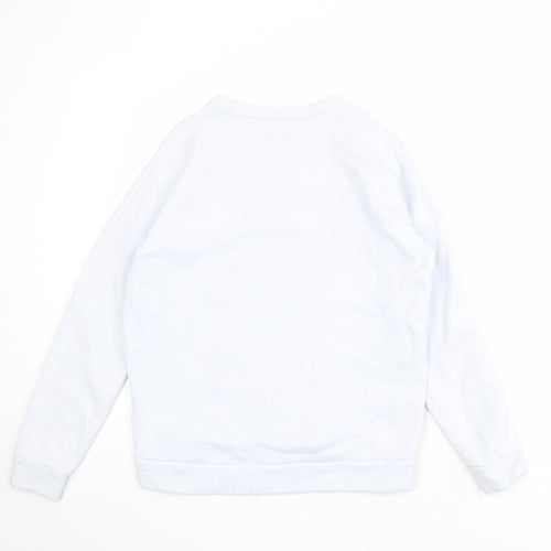 Jack Wills Womens Blue Cotton Pullover Sweatshirt Size M Pullover - Polar Bear