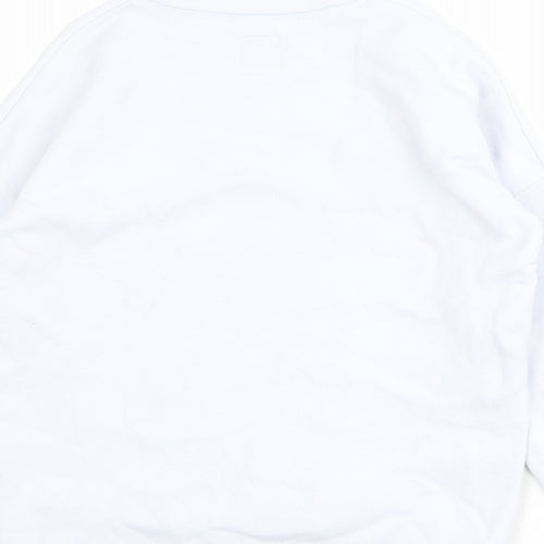 Jack Wills Womens Blue Cotton Pullover Sweatshirt Size M Pullover - Polar Bear