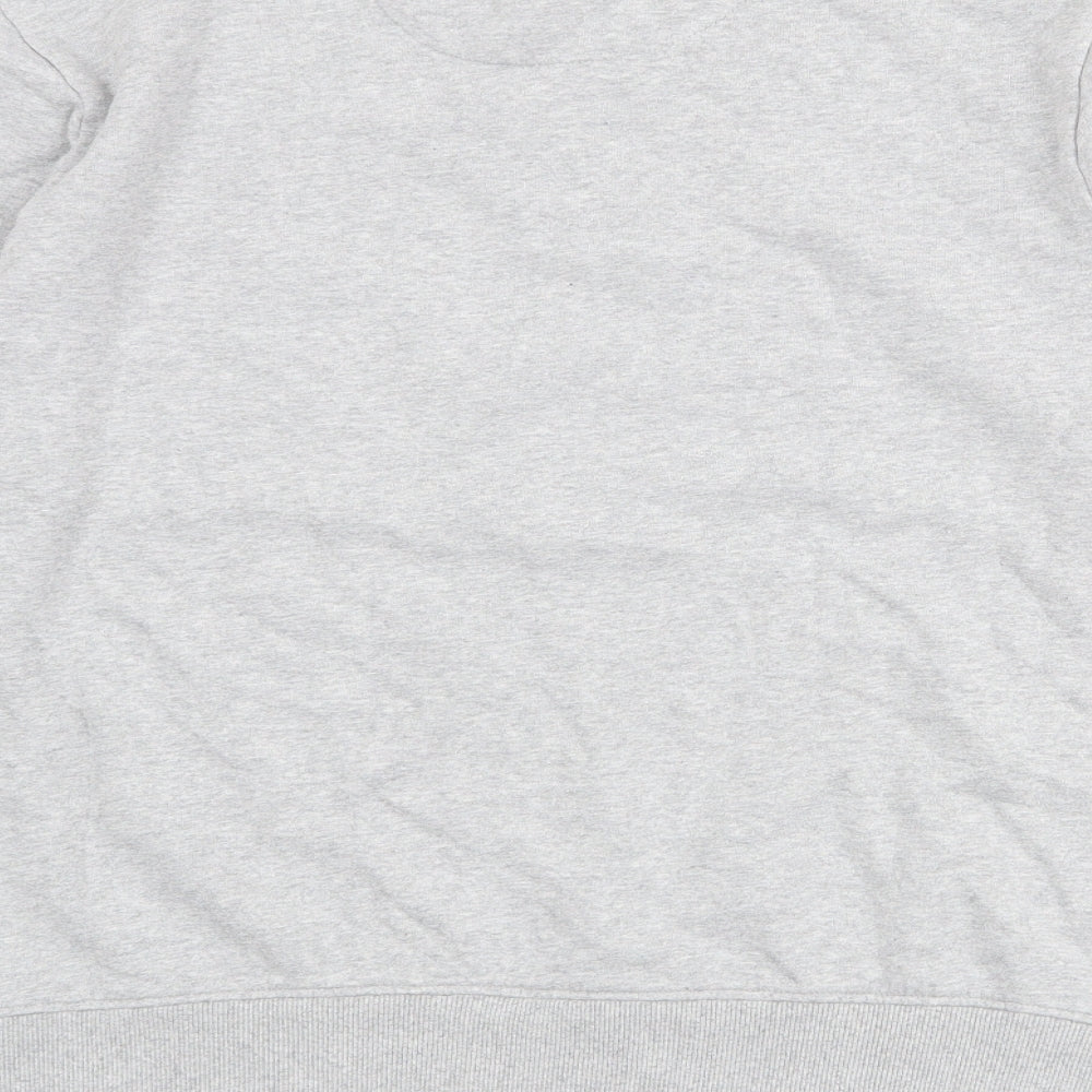 Goodtees Womens Grey Cotton Pullover Sweatshirt Size M Pullover - Mad Girl