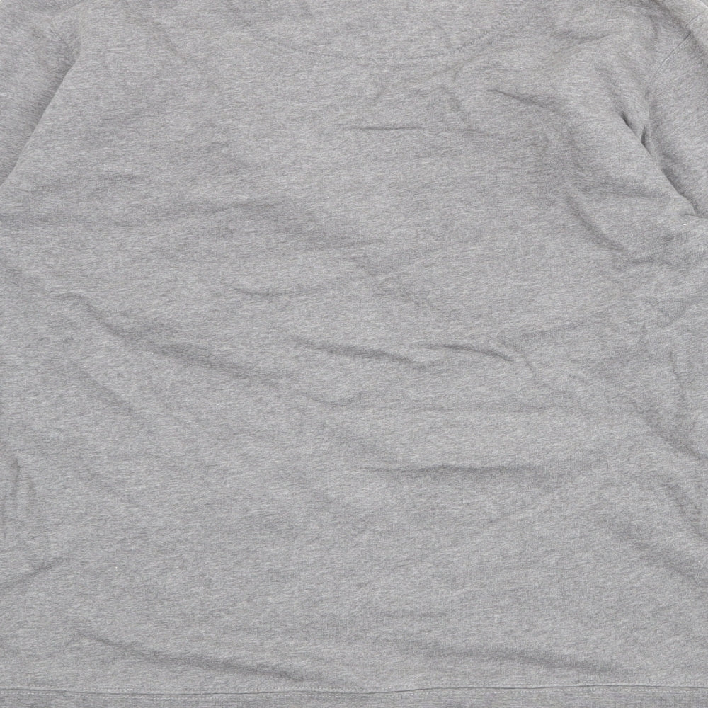 Pretty Green Womens Grey 100% Cotton Pullover Sweatshirt Size M Pullover