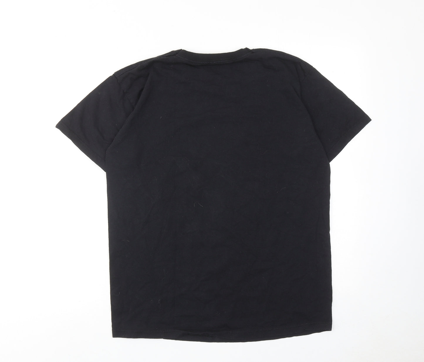 Star Wars Mens Black Cotton T-Shirt Size M Round Neck - Stormtrooper