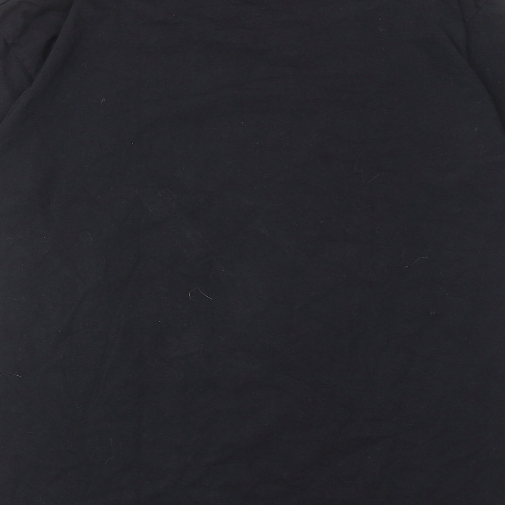 Star Wars Mens Black Cotton T-Shirt Size M Round Neck - Stormtrooper