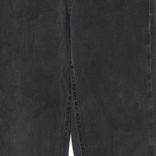 Jigsaw Womens Grey Cotton Skinny Jeans Size 30 in L30 in Regular Zip