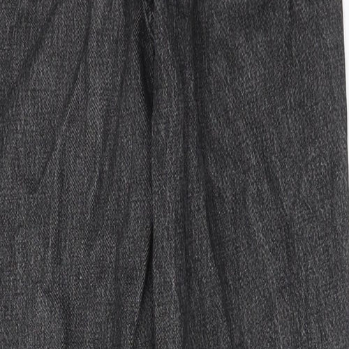 Topshop Womens Grey Cotton Mom Jeans Size 25 in L32 in Regular Zip