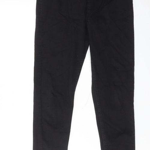 Marks and Spencer Womens Black Cotton Jegging Jeans Size 10 Regular