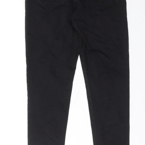Marks and Spencer Womens Black Cotton Jegging Jeans Size 10 Regular