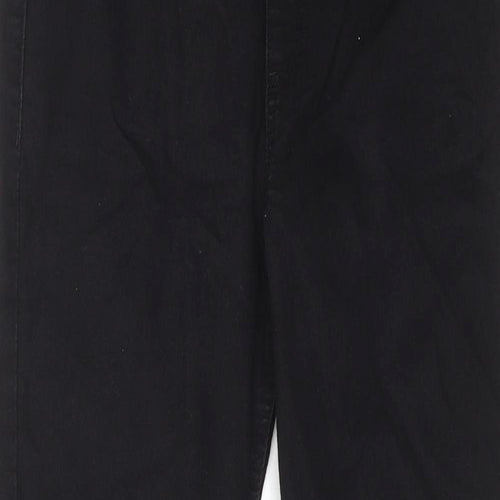 Marks and Spencer Womens Black Cotton Jegging Jeans Size 10 Regular