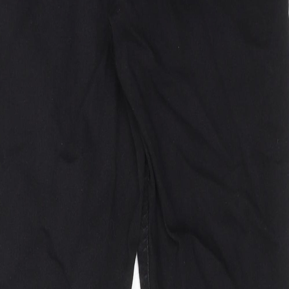 Marks and Spencer Womens Black Cotton Jegging Jeans Size 10 Regular