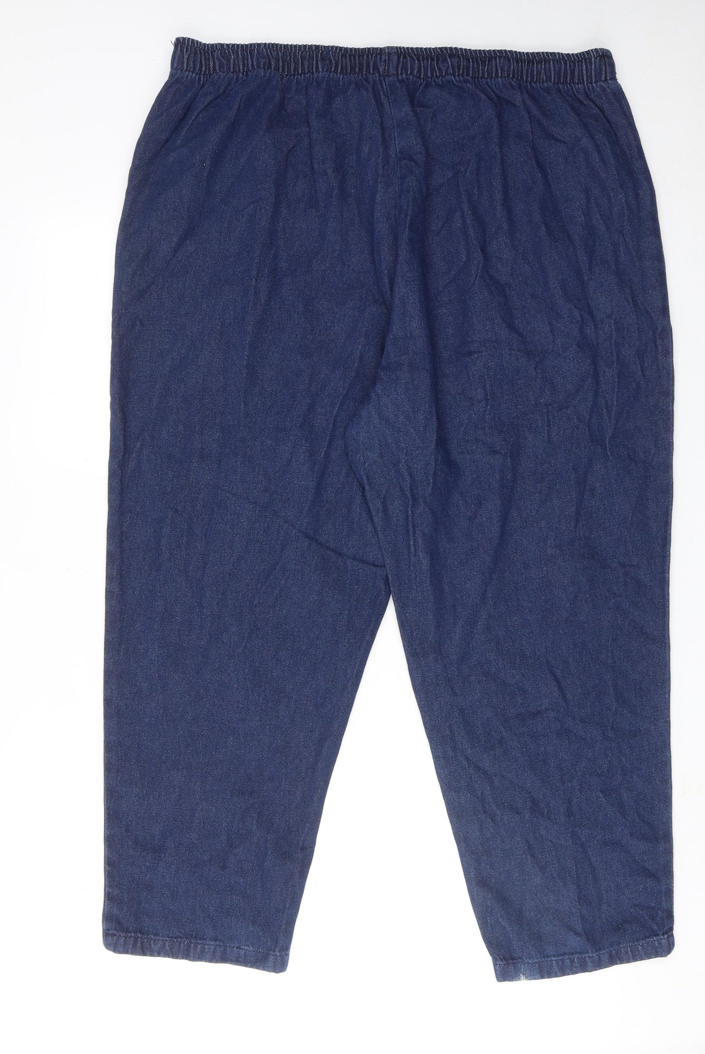 Classic Womens Blue Cotton Skinny Jeans Size 24 Regular