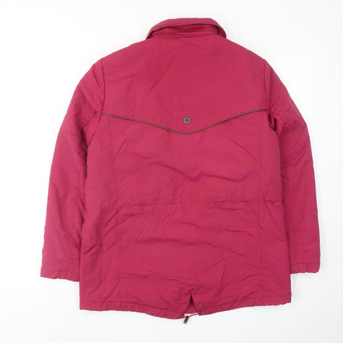 Per Una Womens Pink Jacket Size 12 Zip