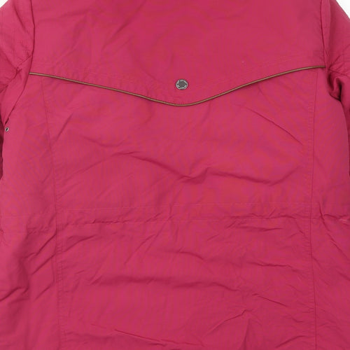 Per Una Womens Pink Jacket Size 12 Zip