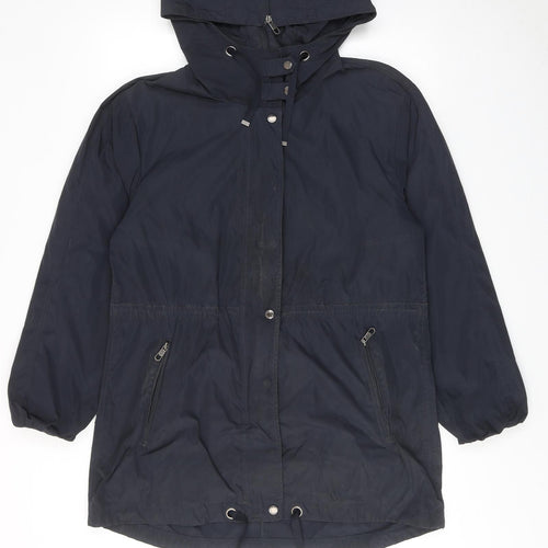 Betty Barclay Womens Blue Jacket Size 12 Zip