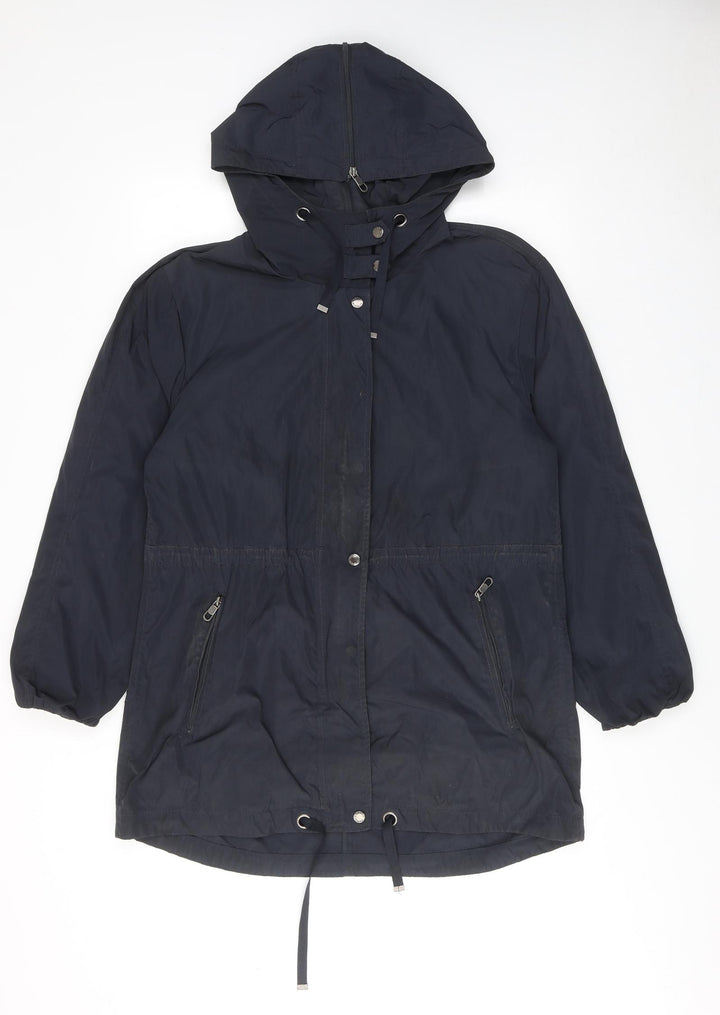 Betty Barclay Womens Blue Jacket Size 12 Zip