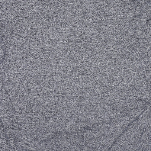 Sandstone & Co. Womens Blue V-Neck Cotton Pullover Jumper Size XL