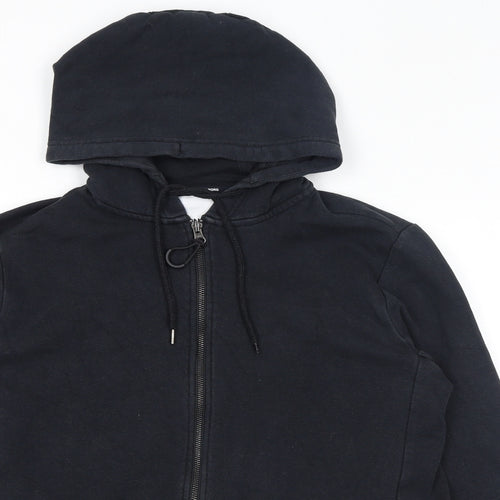 Bjorn Borg Mens Black Polyester Full Zip Hoodie Size M Zip