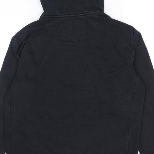 Bjorn Borg Mens Black Polyester Full Zip Hoodie Size M Zip