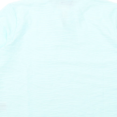 Honor Millburn Womens Green Polyester Basic Polo Size 10 Collared - Size 10-12