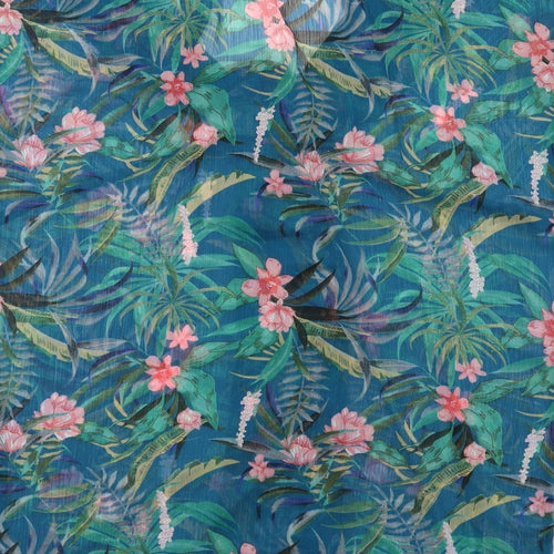 Marks and Spencer Womens Multicoloured Floral Polyester Cover Up Size XL Pullover - Tie Front