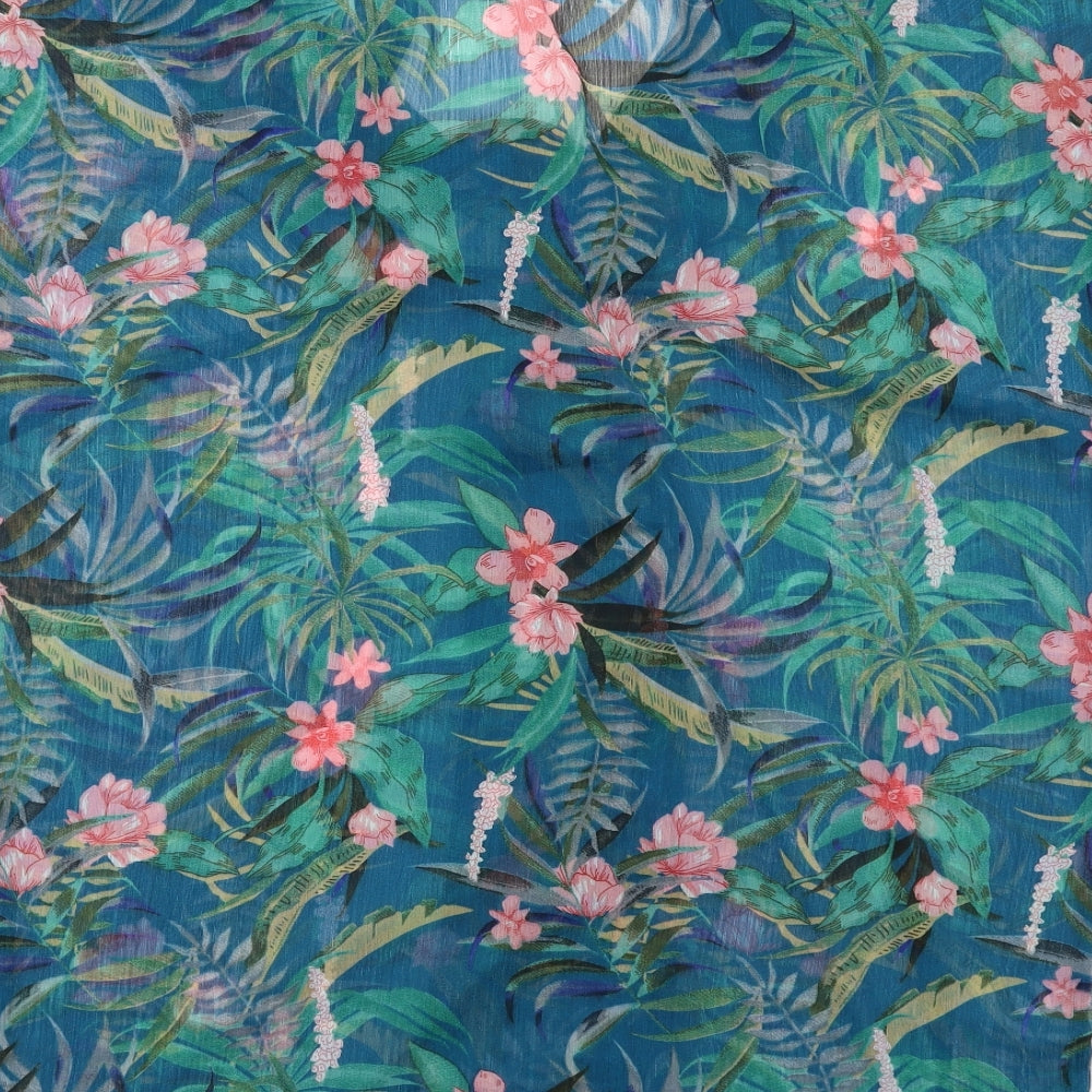 Marks and Spencer Womens Multicoloured Floral Polyester Cover Up Size XL Pullover - Tie Front