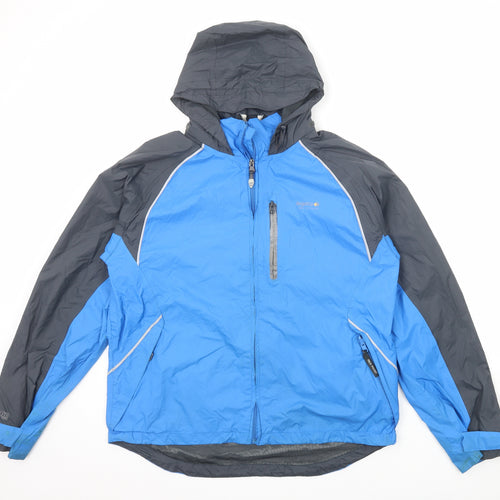 Regatta Mens Blue Windbreaker Jacket Size XL Zip