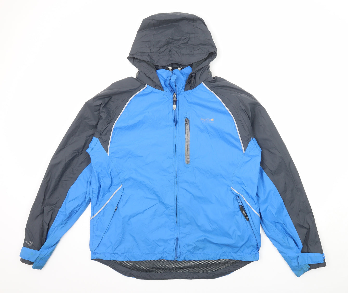 Regatta Mens Blue Windbreaker Jacket Size XL Zip