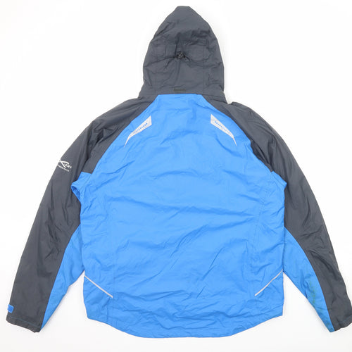 Regatta Mens Blue Windbreaker Jacket Size XL Zip