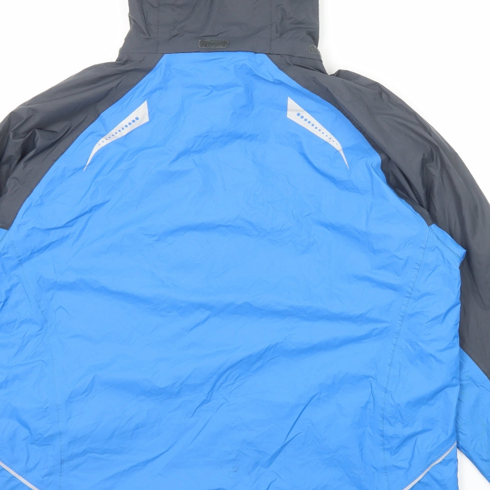 Regatta Mens Blue Windbreaker Jacket Size XL Zip