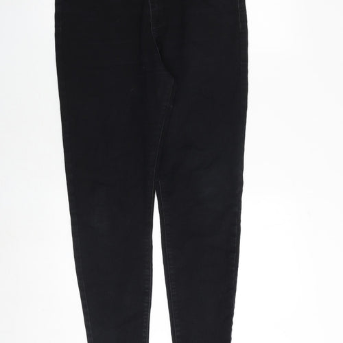 FOREVER 21 Womens Black Cotton Skinny Jeans Size 30 in Regular Zip