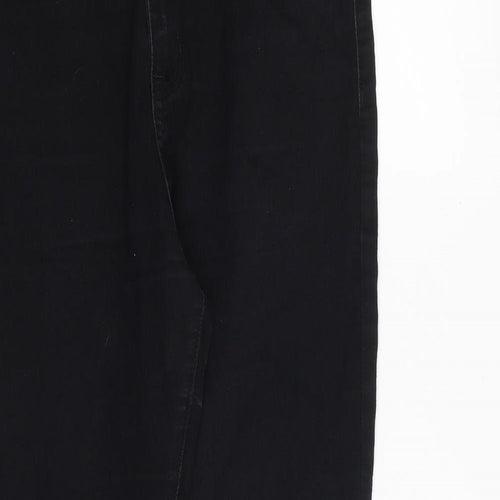 FOREVER 21 Womens Black Cotton Skinny Jeans Size 30 in Regular Zip