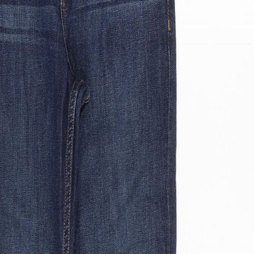 H&M Mens Blue Cotton Skinny Jeans Size 28 in L32 in Slim Zip