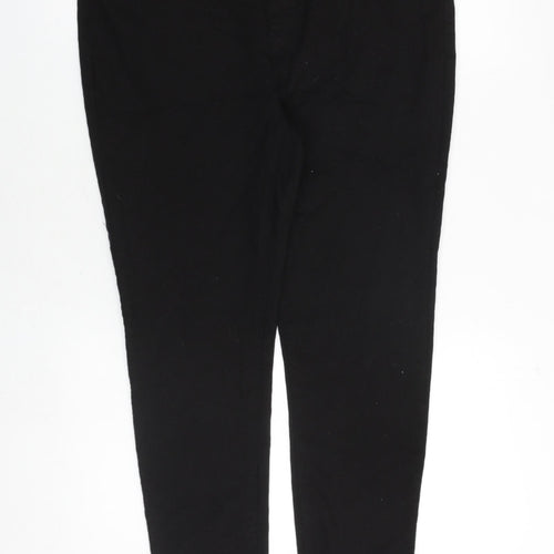 Dorothy Perkins Womens Black Cotton Jegging Jeans Size 14 Regular