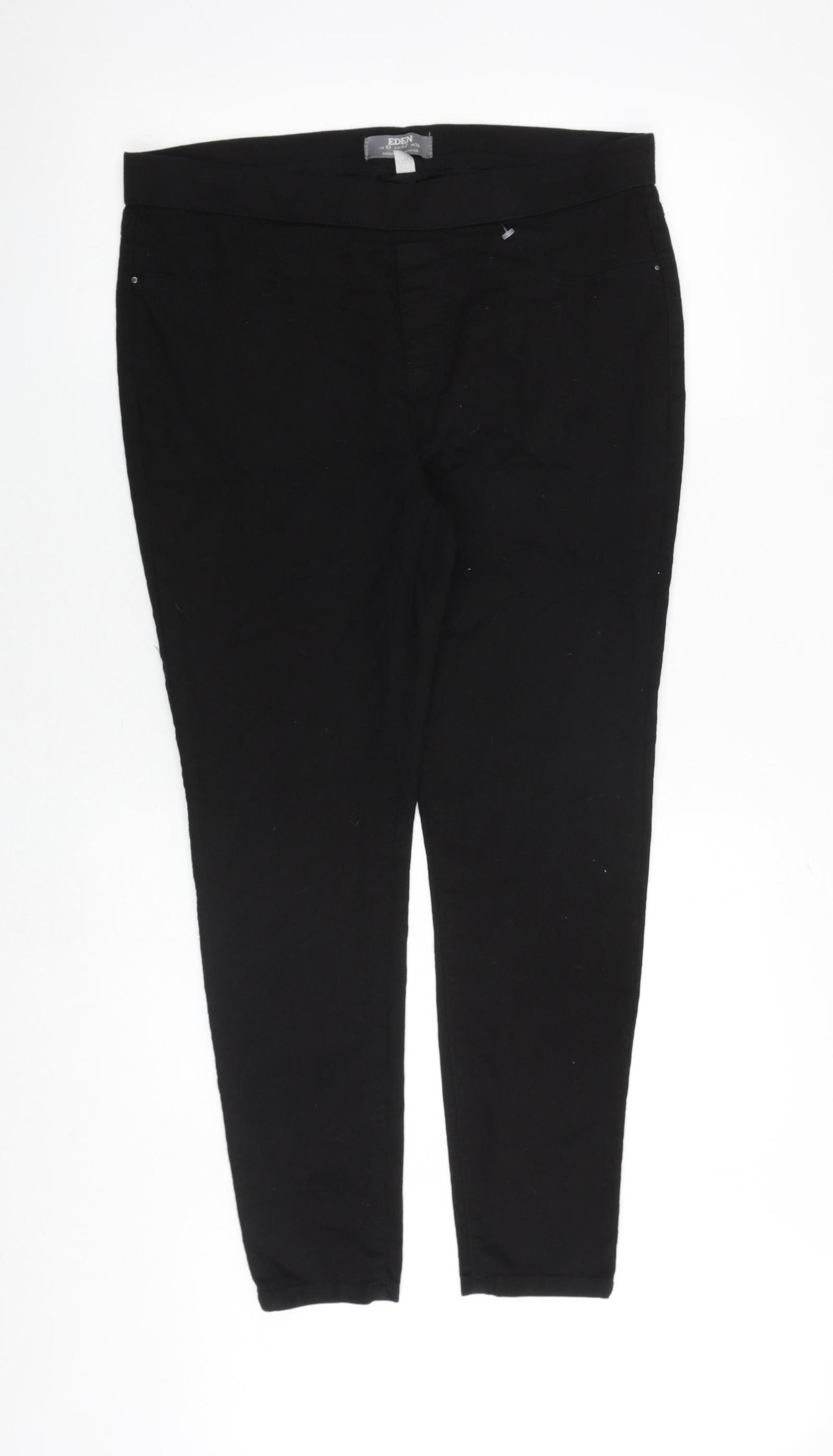 Dorothy Perkins Womens Black Cotton Jegging Jeans Size 14 Regular