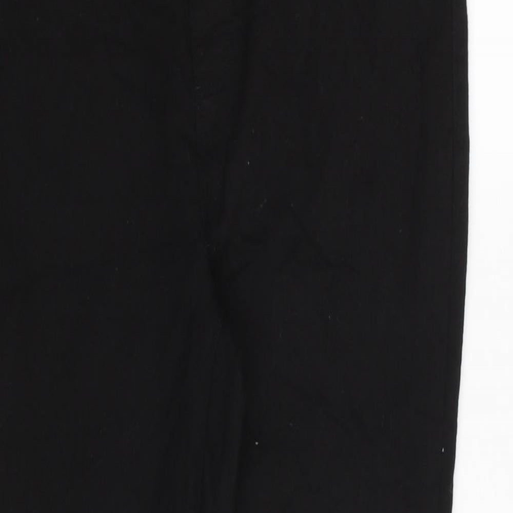 Dorothy Perkins Womens Black Cotton Jegging Jeans Size 14 Regular