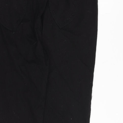 Dorothy Perkins Womens Black Cotton Jegging Jeans Size 14 Regular