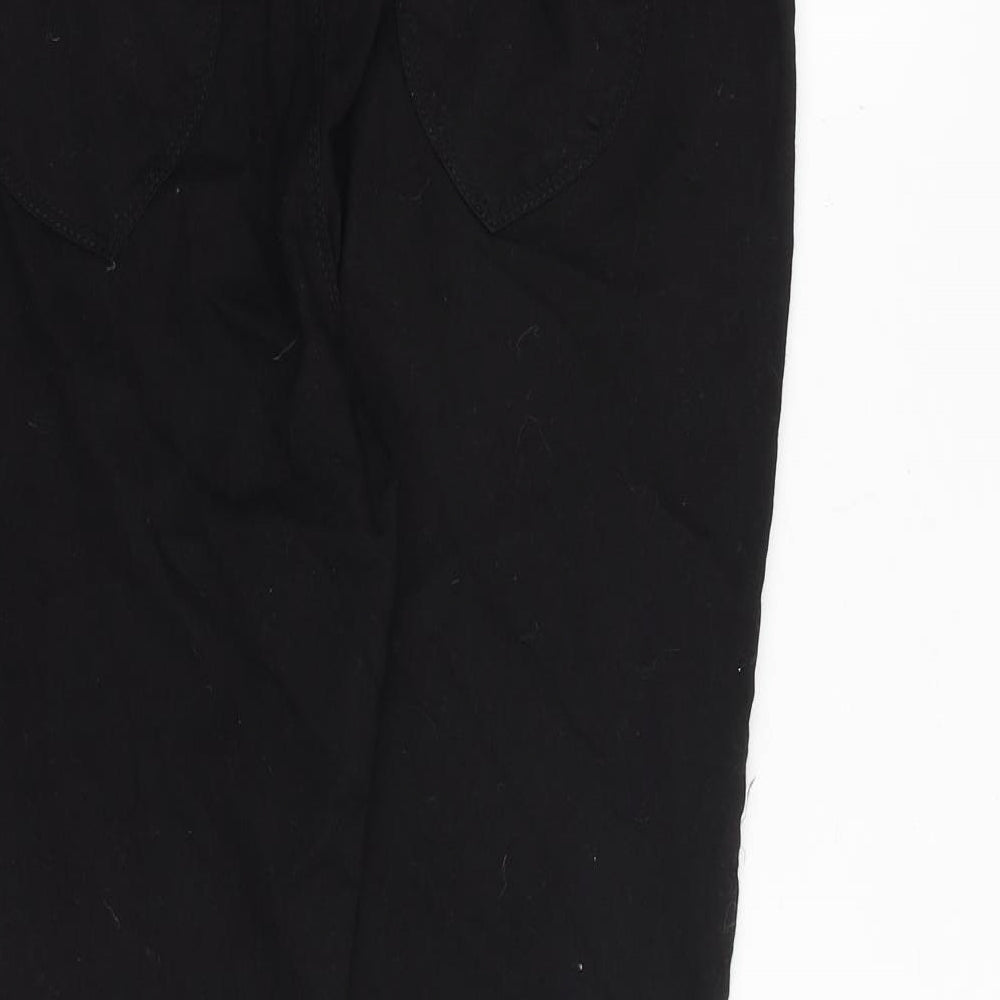 Dorothy Perkins Womens Black Cotton Jegging Jeans Size 14 Regular