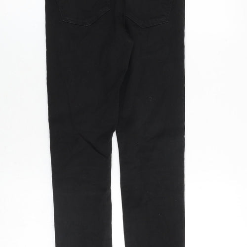 H&M Womens Black Cotton Skinny Jeans Size 26 in L32 in Regular Zip