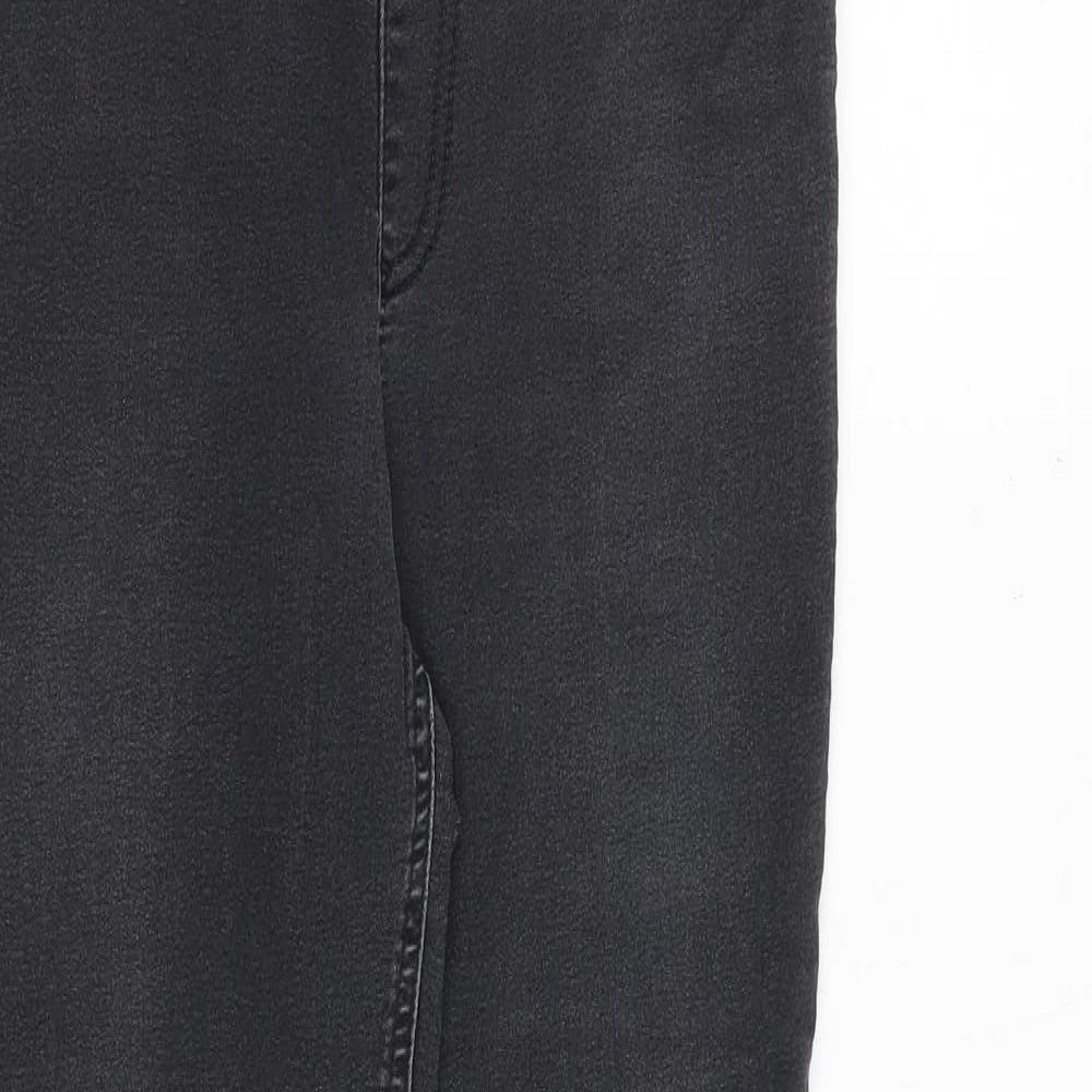 Marks and Spencer Womens Grey Cotton Jegging Jeans Size 10 Regular