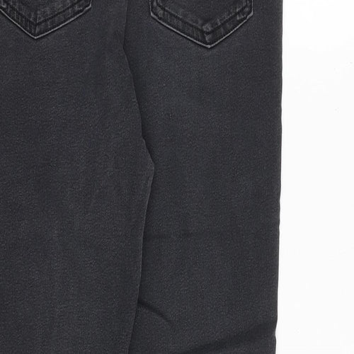 Marks and Spencer Womens Grey Cotton Jegging Jeans Size 10 Regular
