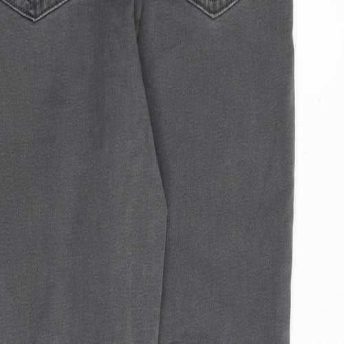 Marks and Spencer Womens Grey Cotton Jegging Jeans Size 10 Regular