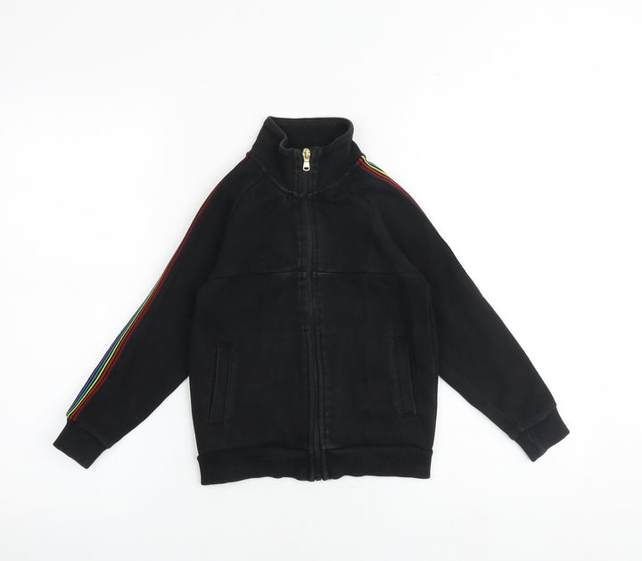 NEXT Boys Black Polyester Full Zip Sweatshirt Size 5 Years Zip
