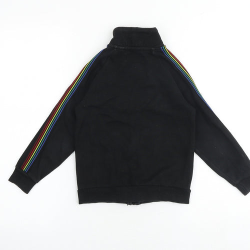 NEXT Boys Black Polyester Full Zip Sweatshirt Size 5 Years Zip