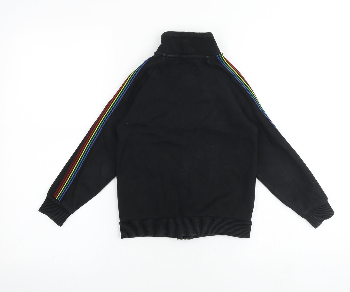 NEXT Boys Black Polyester Full Zip Sweatshirt Size 5 Years Zip