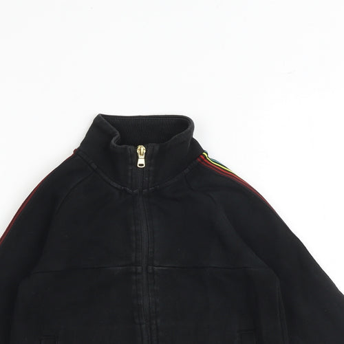 NEXT Boys Black Polyester Full Zip Sweatshirt Size 5 Years Zip